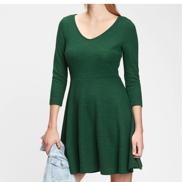 GAP Dresses & Skirts - New! Green Flare Dress